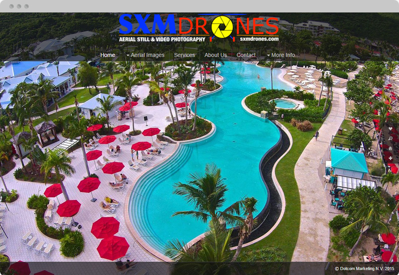 Redframe Photography Websites Client Example - SMX Drones