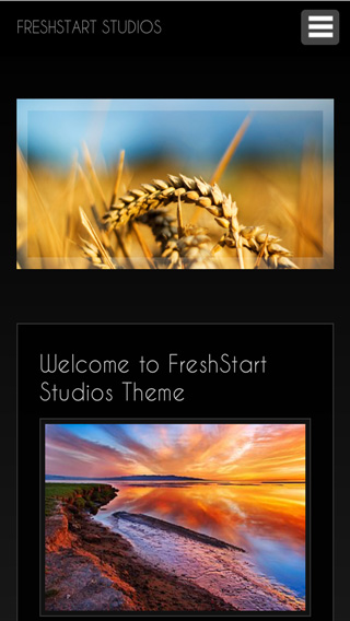 Redframe Fresh Start phone screen